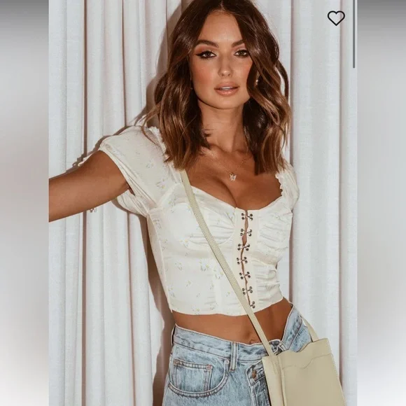 PRINCESS POLLY ALLYSON TOP YELLOW - Picture 5 of 11